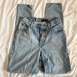 Express Bleus Classic Vintage Mom Jeans 90s Size 7/8